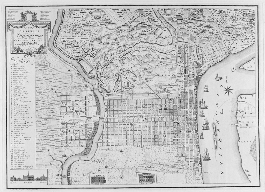 Winterthur Common Destinations (Maps) Varle Philadelphia 1960.0358.001 