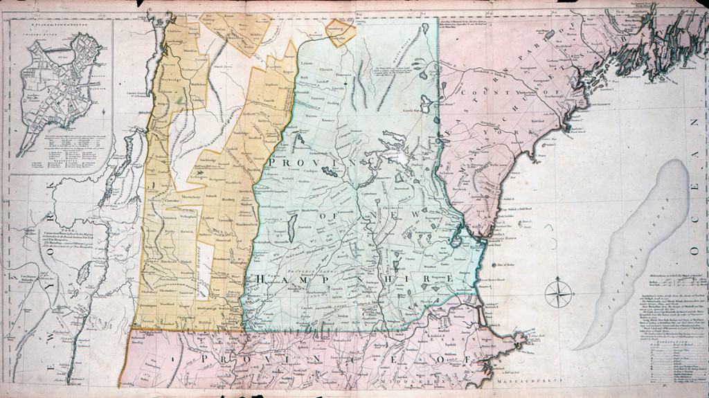 Winterthur Common Destinations (Maps) Map of New England 1974.0169 Part 2