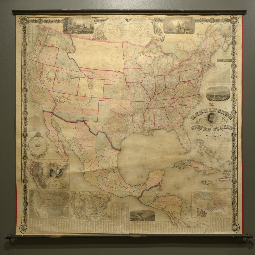 Winterthur Common Destinations (Maps) Washington map of US - MacLean Collection