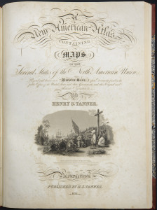 Winterthur Common Destinations (Maps) Tanner Atlas title page Maclean Collection